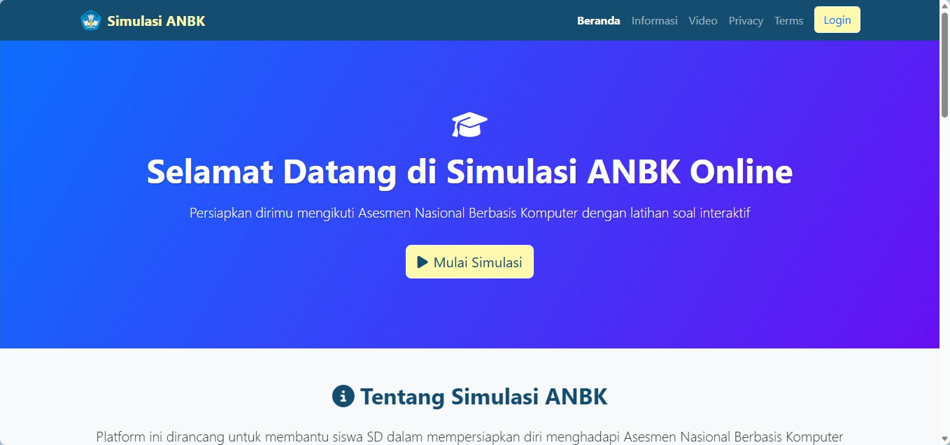 Simulasi ANBK Online